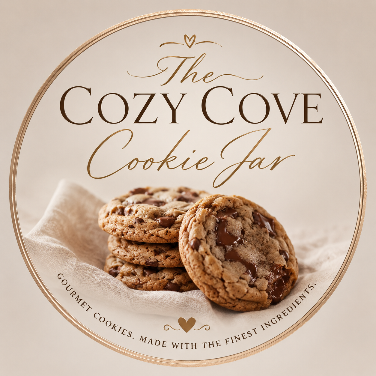 The Cozy Cove Cookie Jar — Gourmet cookies made with the finest ingredients