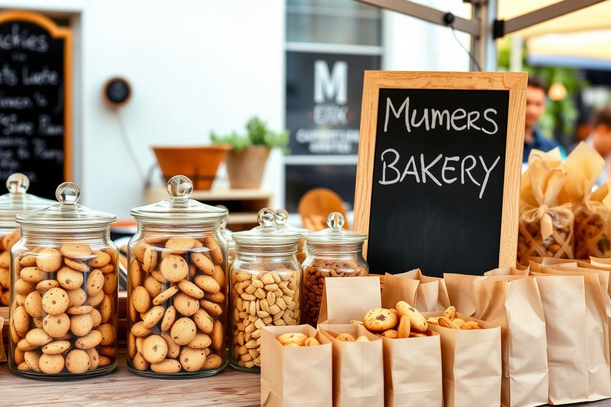 Cozy Cove Cookie Jar farmers market stall